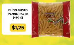 Dollarama Buon gusto penne pasta offer