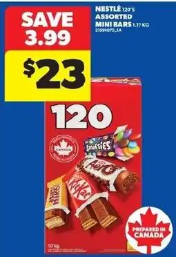Real Canadian Superstore Nestle assorted mini bars offer