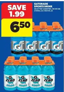 Real Canadian Superstore Gatorade sports drink offer