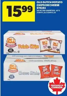 Real Canadian Superstore Old Dutch potato chips cheese sticks offer