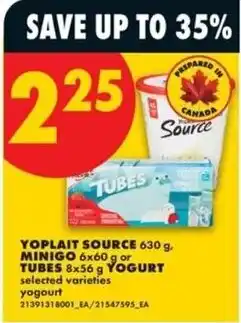 No Frills Yoplait source yogurt offer