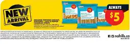 No Frills Breaded popcorn shrimp scallops or salt pepper calamari strips offer