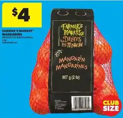 Real Canadian Superstore Farmer's Market mandarins offer