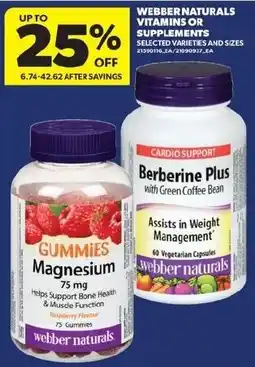 Real Canadian Superstore Webber naturals berberine plus with green coffee bean offer