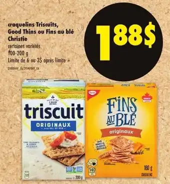 Triscuit Fins au blé
