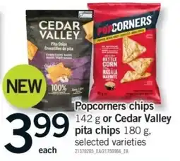 Fortinos Popcorners chips pita chips offer