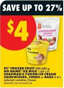No Frills PC frozen fruit offer