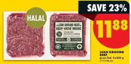 No Frills Lean ground beef offer