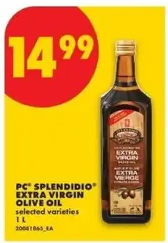 No Frills pc splendidio extra virgin olive oil offer