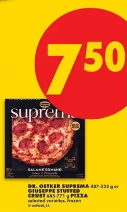 No Frills Dr. Oetker Suprema pizza offer