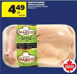 Real Canadian Superstore Marvid kosher whole chicken offer