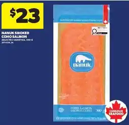 Real Canadian Superstore Nanuk smoked coho salmon offer