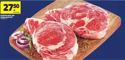 Real Canadian Superstore Kosher beef rib steak cap off offer