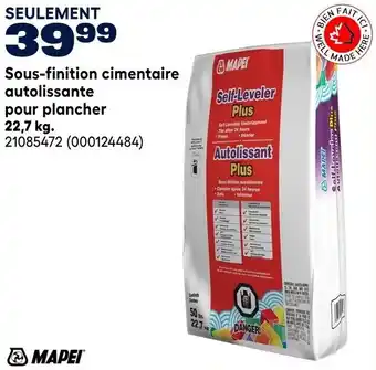 Mapei self-leveler plus