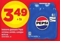 Maxi Pepsi boissons gazeuses offer