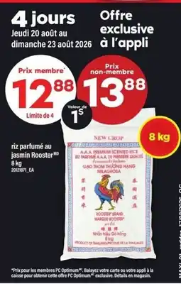 Maxi Rooster riz parfumé au jasmin offer