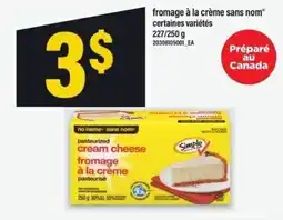 Maxi No Name cream cheese offer
