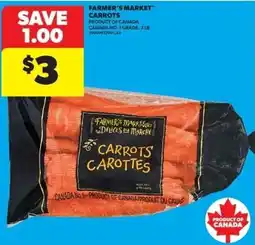 Real Canadian Superstore Farmer's Market carrots offer