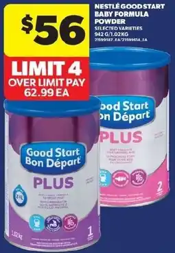 Real Canadian Superstore Nestle good start baby formula powder offer