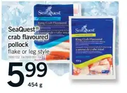 Fortinos Seaquest crab flavoured pollock offer