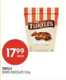Shoppers Drug Mart Turtles boxed chocolate offer