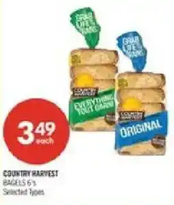 Shoppers Drug Mart Country Harvest bagels offer