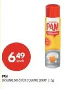 Shoppers Drug Mart Pam original no stick cooking spray offer