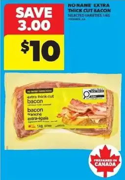 Real Canadian Superstore No Name extra thick cut bacon offer
