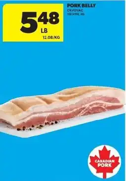 Real Canadian Superstore Pork belly offer