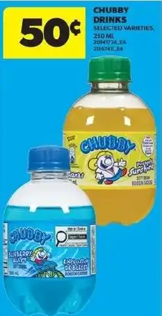 Real Canadian Superstore Chubby drinks selected varieties offer