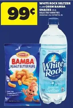Real Canadian Superstore White Rock Seltzer Snacks offer
