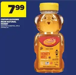 Real Canadian Superstore Crown supreme bear natural honey offer