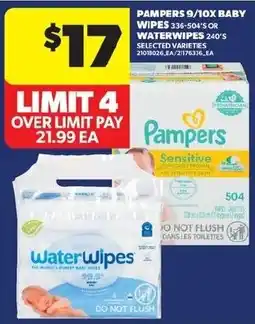 Real Canadian Superstore Pampers water wipes offer