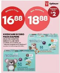 Real Canadian Superstore Kiddicare econo pack diapers offer