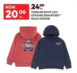 Real Canadian Superstore Levi Strauss Toddler Boys' Signature Gold Hoodie offer