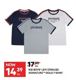 Real Canadian Superstore Levi Strauss kid boys' Levi Strauss signature™ gold t-shirt offer