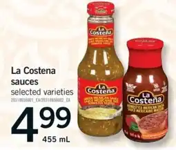 Fortinos La Costena sauces offer