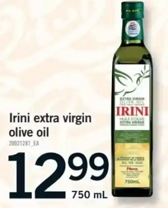 Fortinos Irini extra virgin olive oil offer