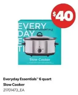 Real Canadian Superstore Everyday Essentials Slow Cooker offer