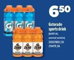 Real Canadian Superstore Gatorade sports drink offer