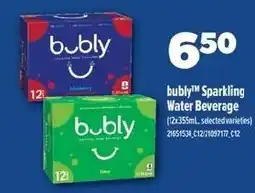 Real Canadian Superstore bubly sparkling water beverage offer