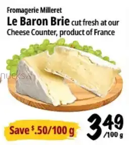 Farm Boy Fromagerie Milleret Le Baron Brie offer