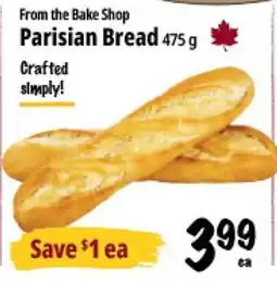 Farm Boy From the Bake Shop Parisian Bread offer