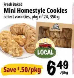 Farm Boy Mini Homestyle Cookies offer
