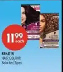 Shoppers Drug Mart Keratin hair colour offer