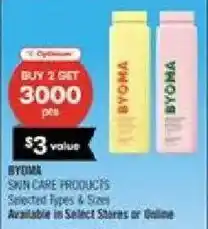 Shoppers Drug Mart Byoma skin care products offer