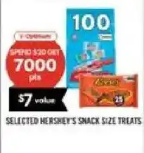 Shoppers Drug Mart Selected Hershey's snack size treats offer