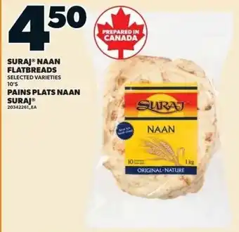 Suraj naan flatbreads