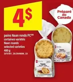 Maxi Pc naan rounds offer