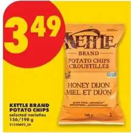 No Frills Kettle brand potato chips offer